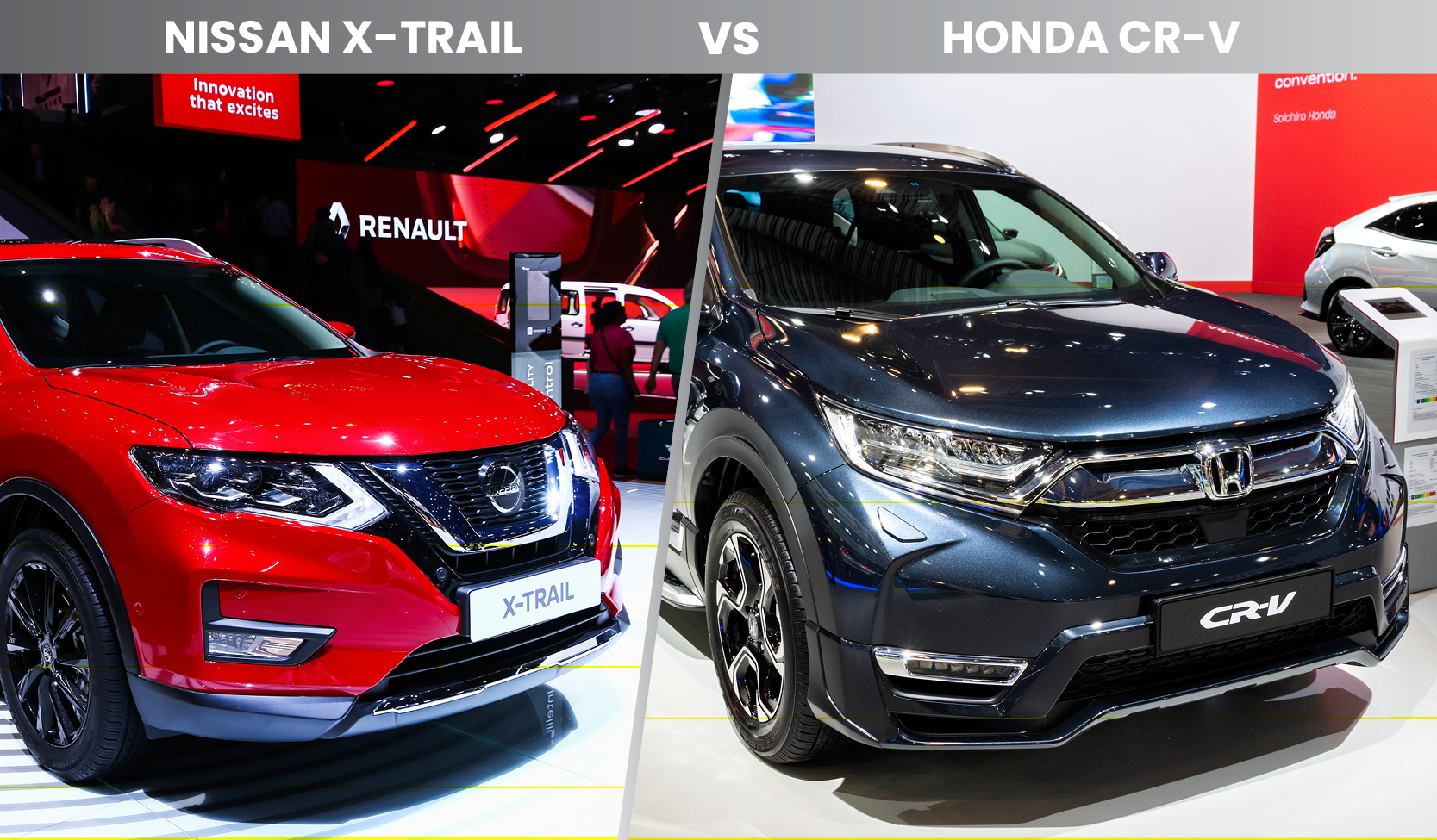 2021 Honda CR-V vs Nissan X-Trail